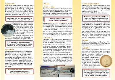 Rennmaus Faltblatt