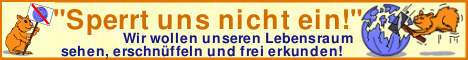 Tiere geh�ren nicht in B�lle