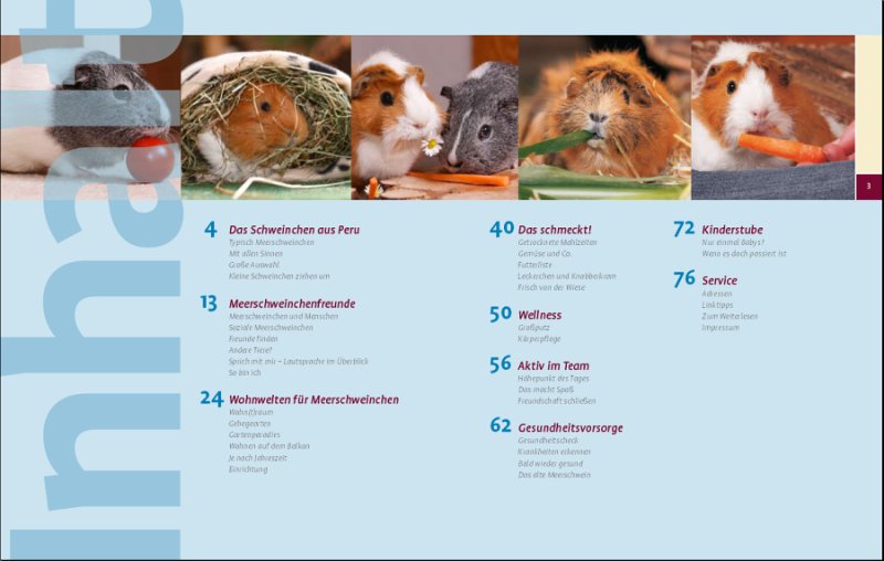 Ihr Hobby Meerschweinchen Inhalt