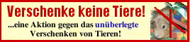 Verschenke keine Tiere