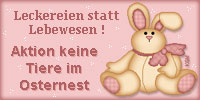 Keine Tiere ins Osternest!